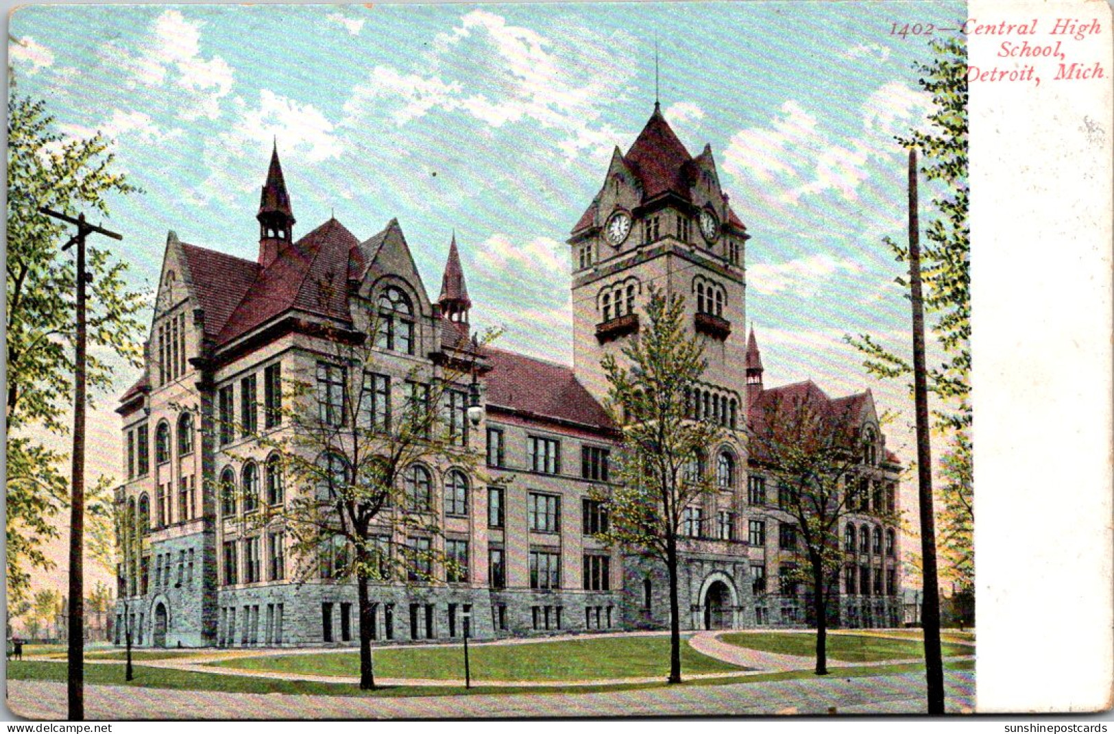 Michigan Detroit Central High School  - Detroit