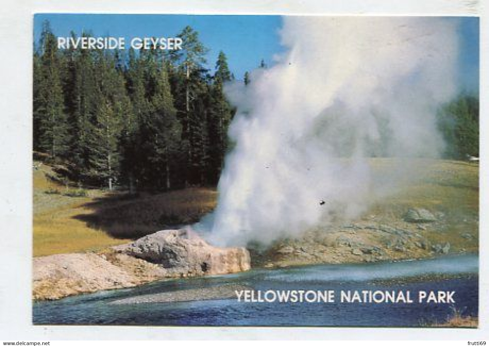 AK 134229 USA - Wyoming - Yellowstone National Park - Riverside Geyser - Yellowstone