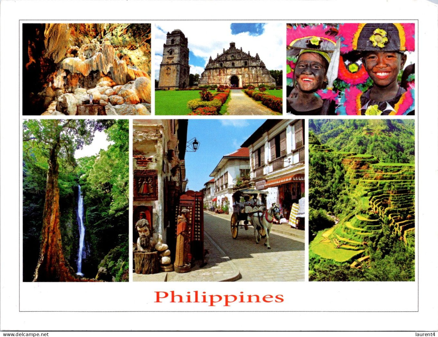 (1 R 5) Philippines Posted To France (17 X 13 Cm) - Philippines