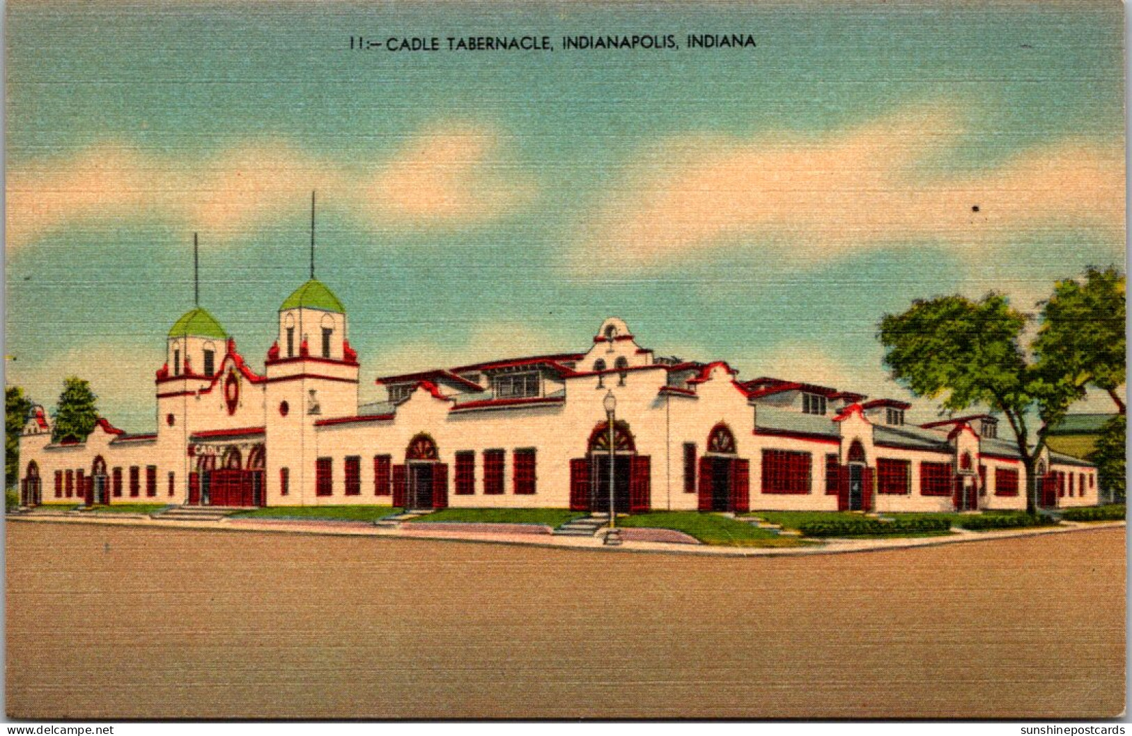 Indiana Indianapolis The Cadle Tabernacle 1948 - Indianapolis