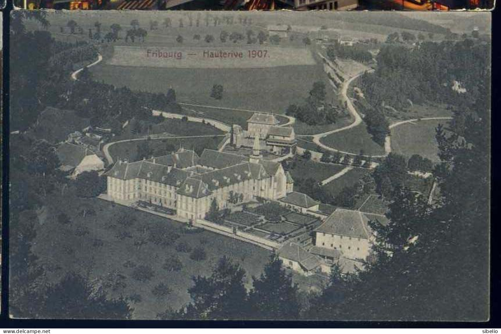 Fribourg - Hauterive 1907  - Viaggiata In Busta 1907 - Rif. 18365b - Hauterive