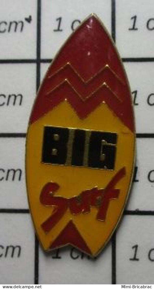 311B Pin's Pins / Beau Et Rare / SPORTS / PLANCHE DE SURF BIG SURF - Water-skiing
