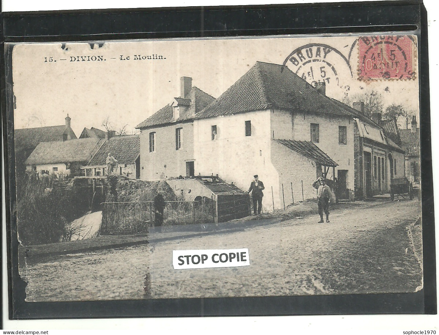05-2023 -  100/472 - PAS DE CALAIS - 62 - DIVION - Le Moulin - Animation - Petits Manques Côté Gauche - Divion