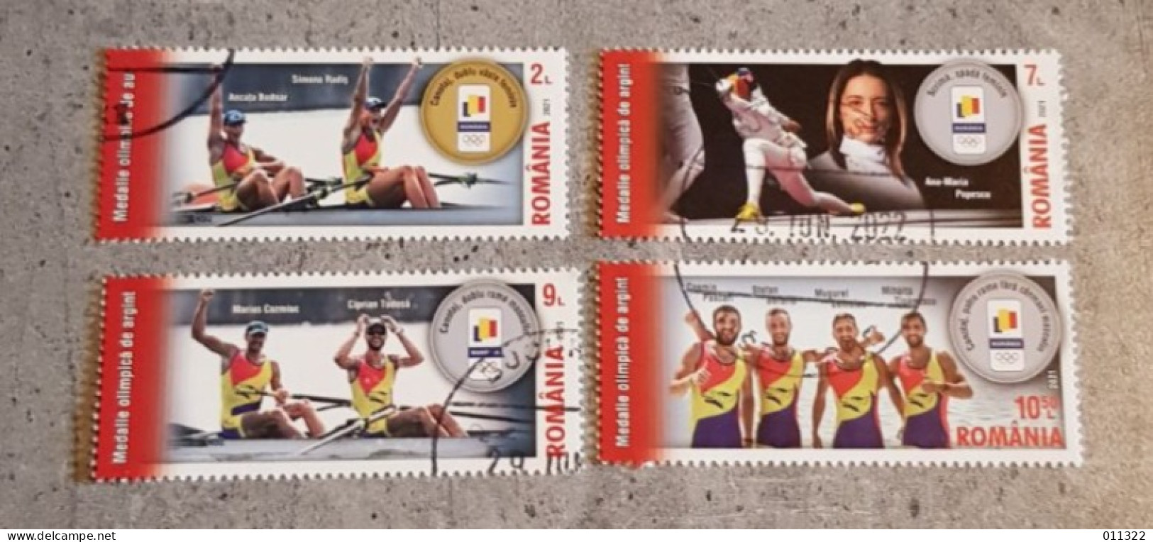 ROMANIA OLYMPIC SET USED - Used Stamps