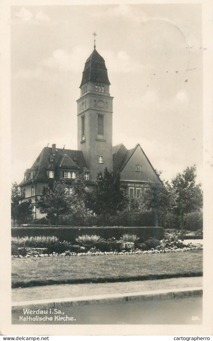 Germany Werdau Katolische Kirche - Werdau