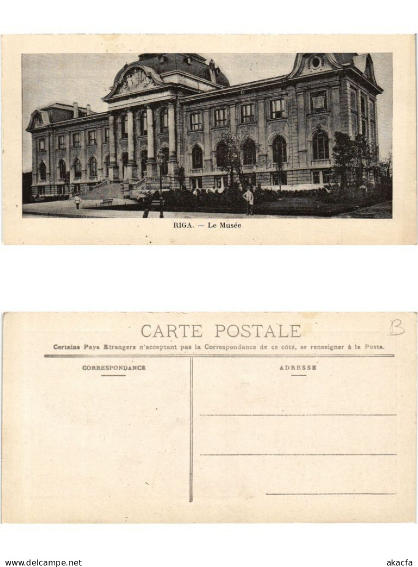 CPA AK RIGA Le Musée LATVIA (402226) - Lettonie