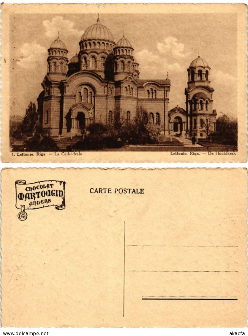 CPA AK RIGA La Cathédrale. LATVIA (402190) - Lettonie