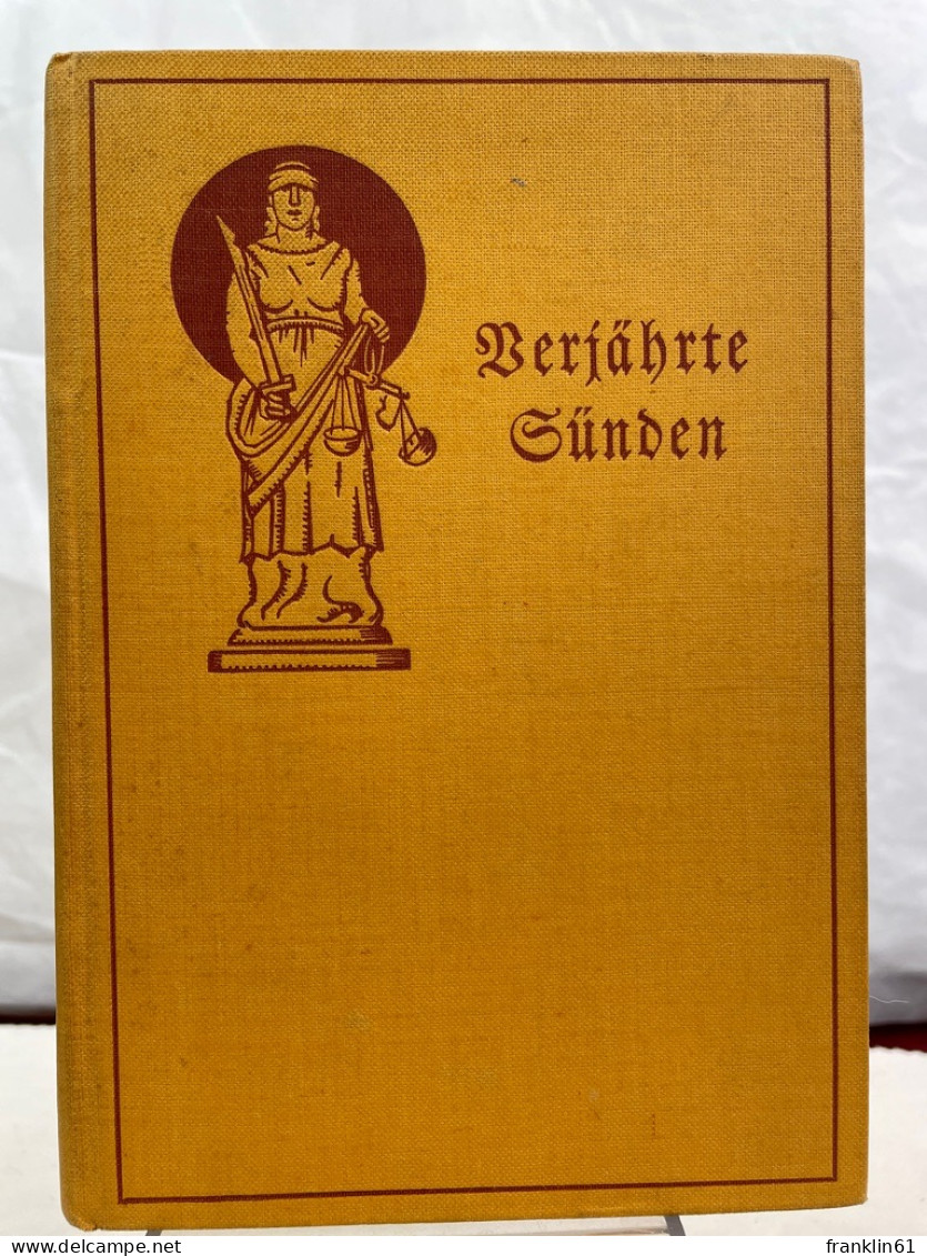 Verjährte Sünden. - Gedichten En Essays