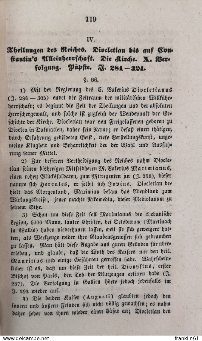 Allgemeine Geschichte des Mittelalters mit besonderer Berücksichtigung der Kirchen- und Staatengeschichte für