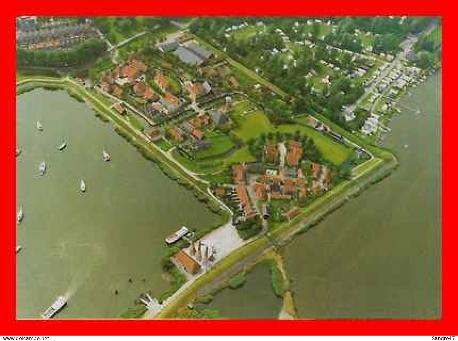 2 CPSM/gf ENKHUIZEN (Pas-Bas) Zuiderzeemuseum. Overzicht Buitenmuseum / Drie Kalkovens Uit Akersloot...P0693 - Enkhuizen