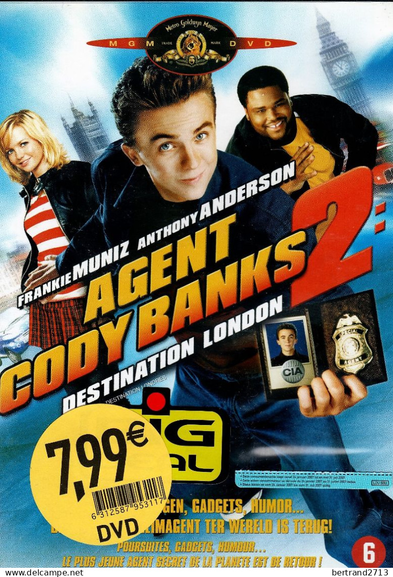 Agent Cody Banks 2 "Distination London" - Infantiles & Familial