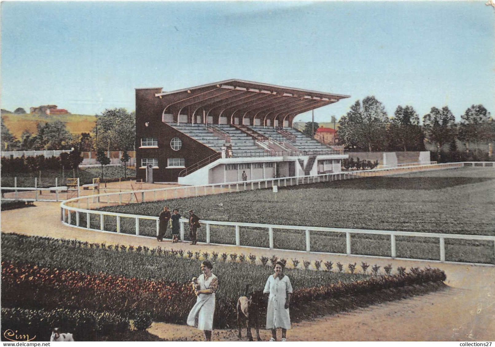 69-VILLEFRANCHE-SUR-SAONE -LE STADE MUNICIPAL- LES TRIBUNES - Villefranche-sur-Saone