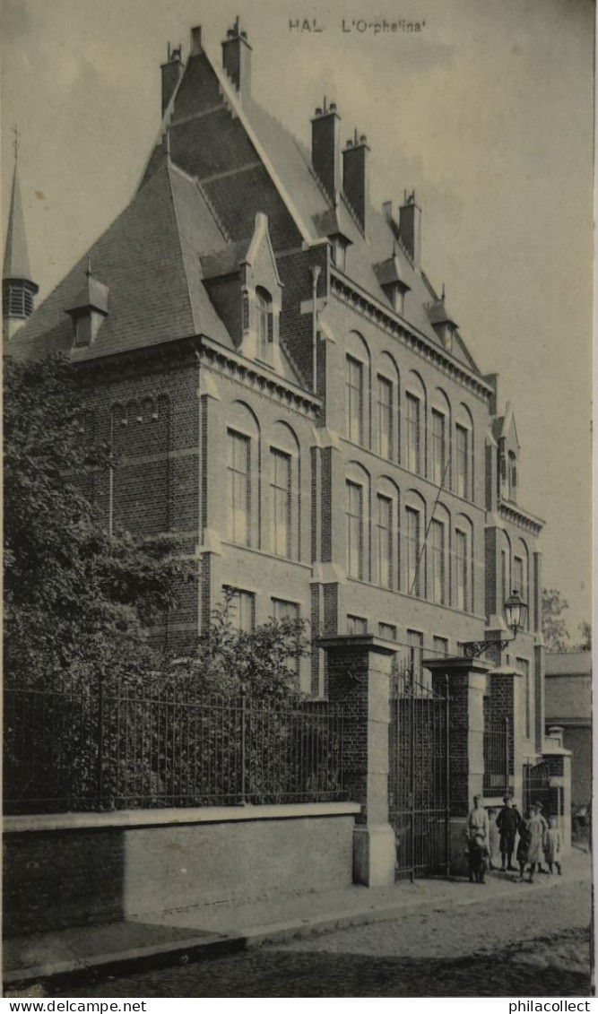 Hal (Halle) L' Orphelinat 1919 - Halle