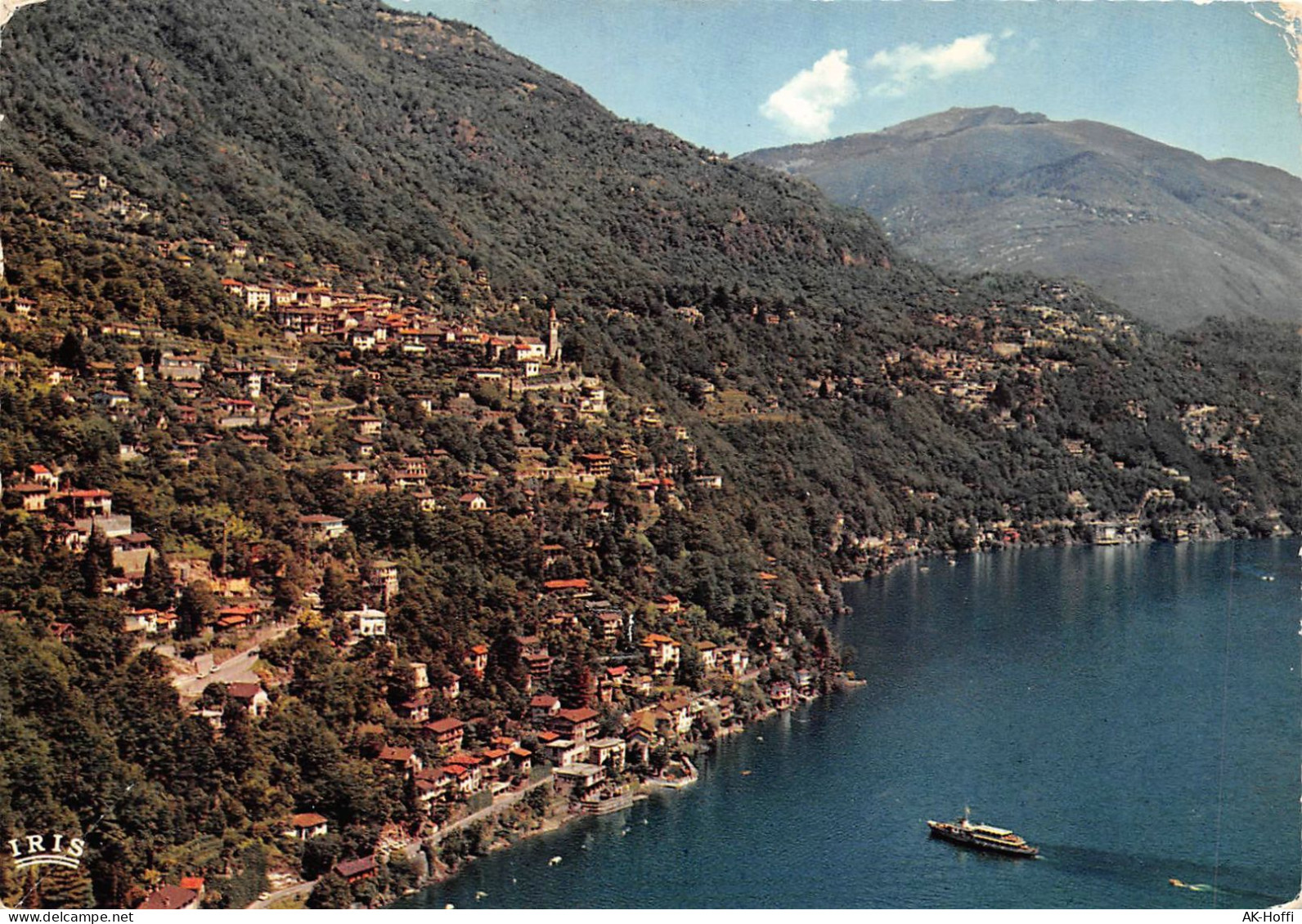 Porto-Ronco Panorama Gelaufen 1967 - Ronco Sopra Ascona