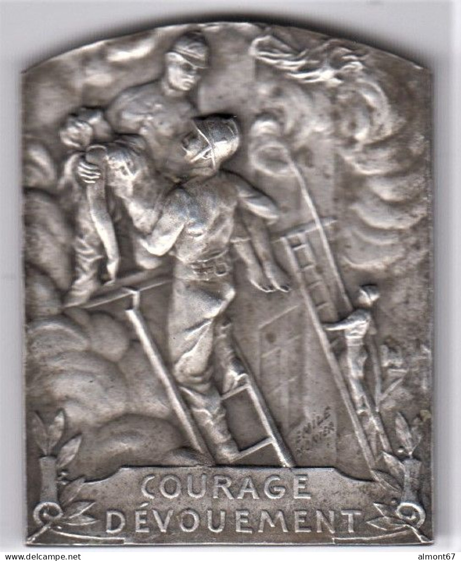 Médaille Concours De Pompes  Clichy Sur Seine  1913 - Pompieri