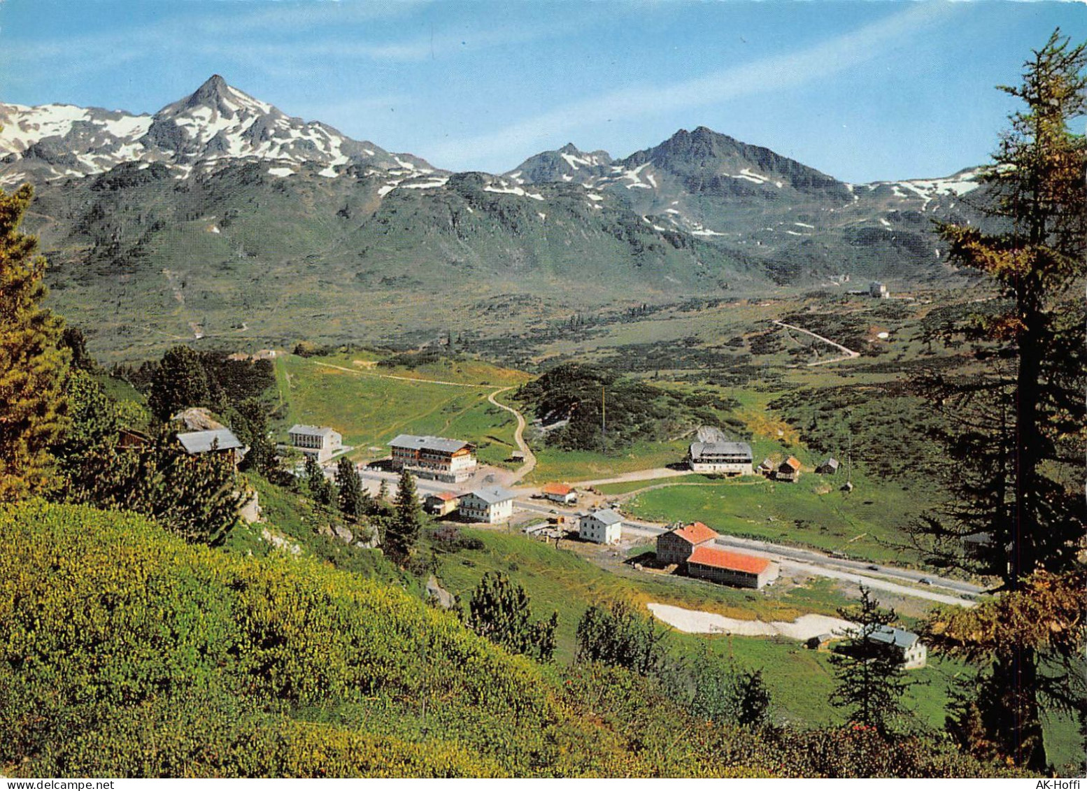 Höhenluftkurort Obertauern, 1738 M, Paßstraße Radstädter Tauern, Mit Seekarspitze, 2350 M Und Wurmwand Nhl - Obertauern