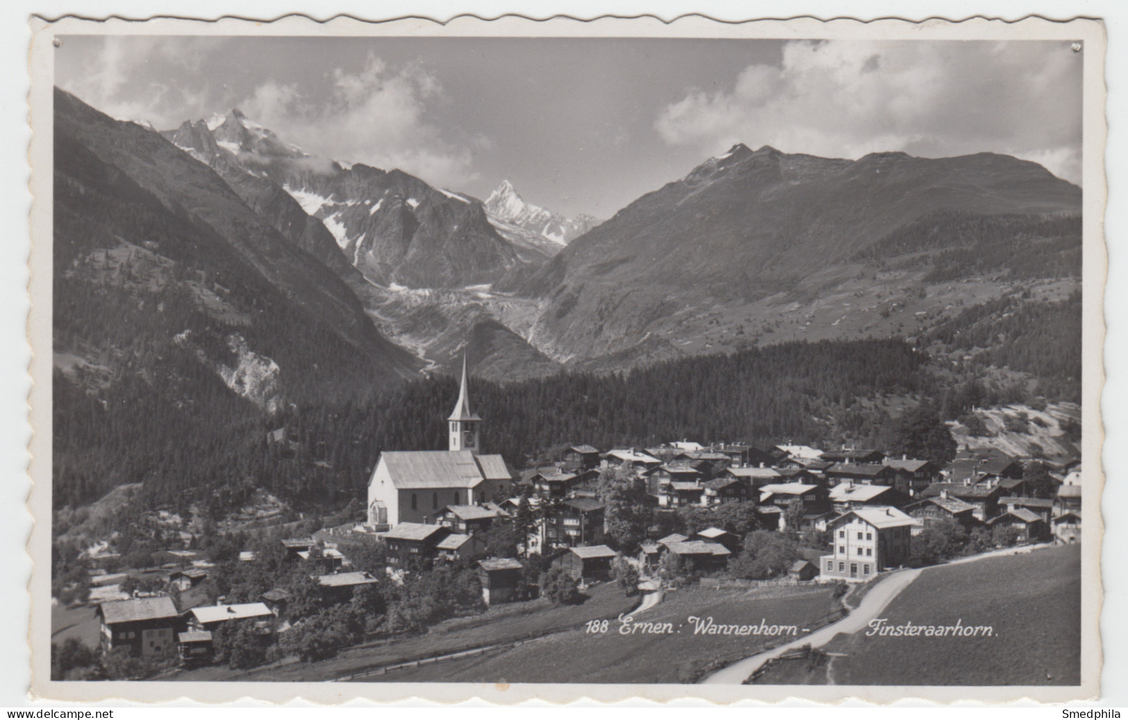 Ernen - Wannenhorn, Finsteraarhorn - Ernen