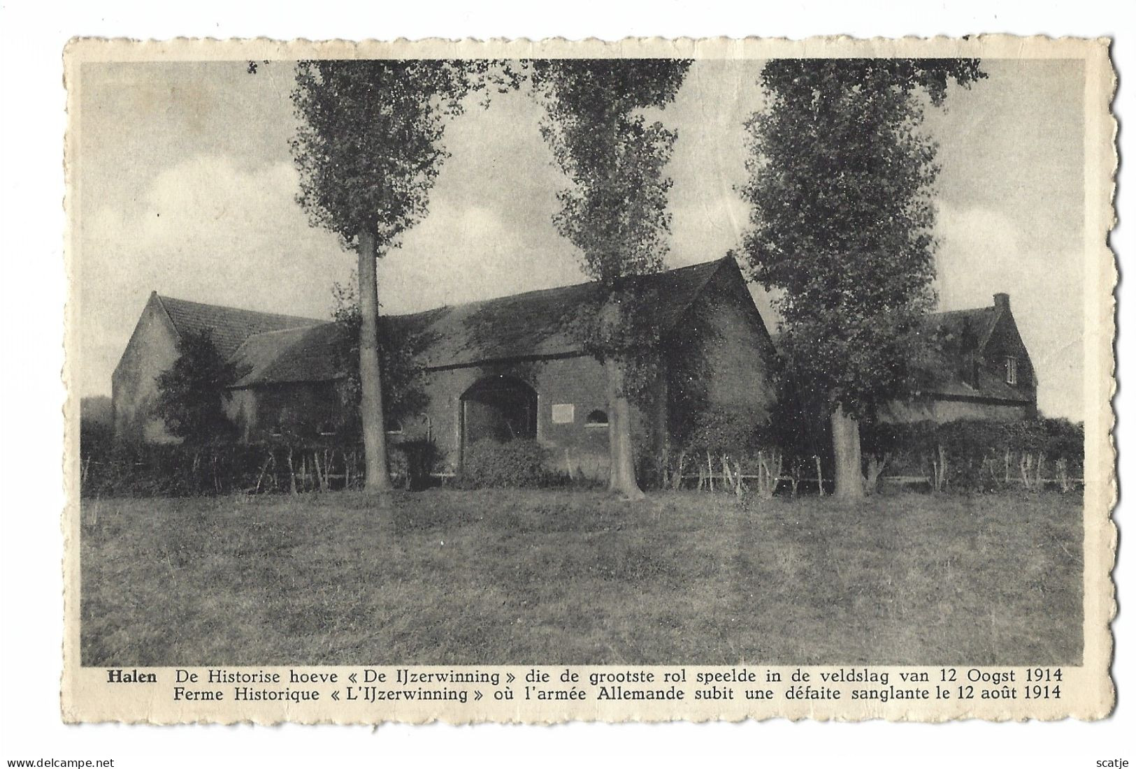 Halen.   -   De Historise Hoeve   "De IJzerwinning"   -   1966   Heist-aan-Zee - Halen