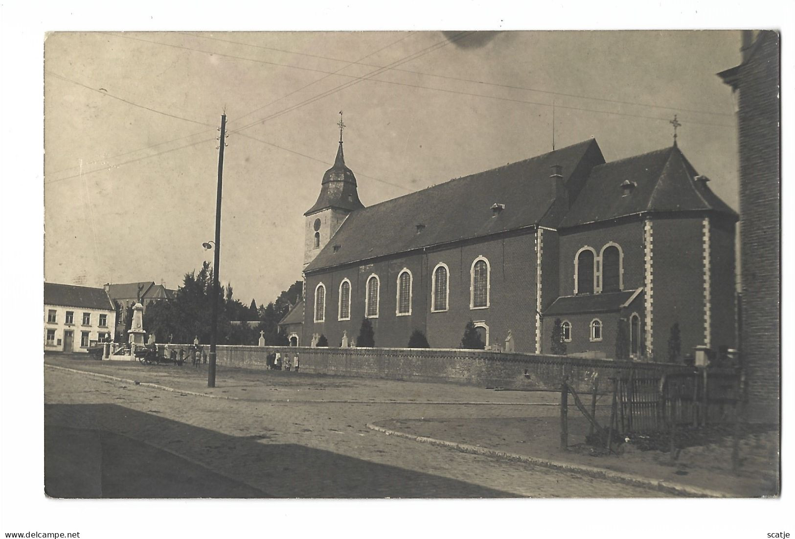 Hoesselt   -   Kerk  -  Eglise   -   ORIGINEEL!   -   FOTOKAART! - Höselt