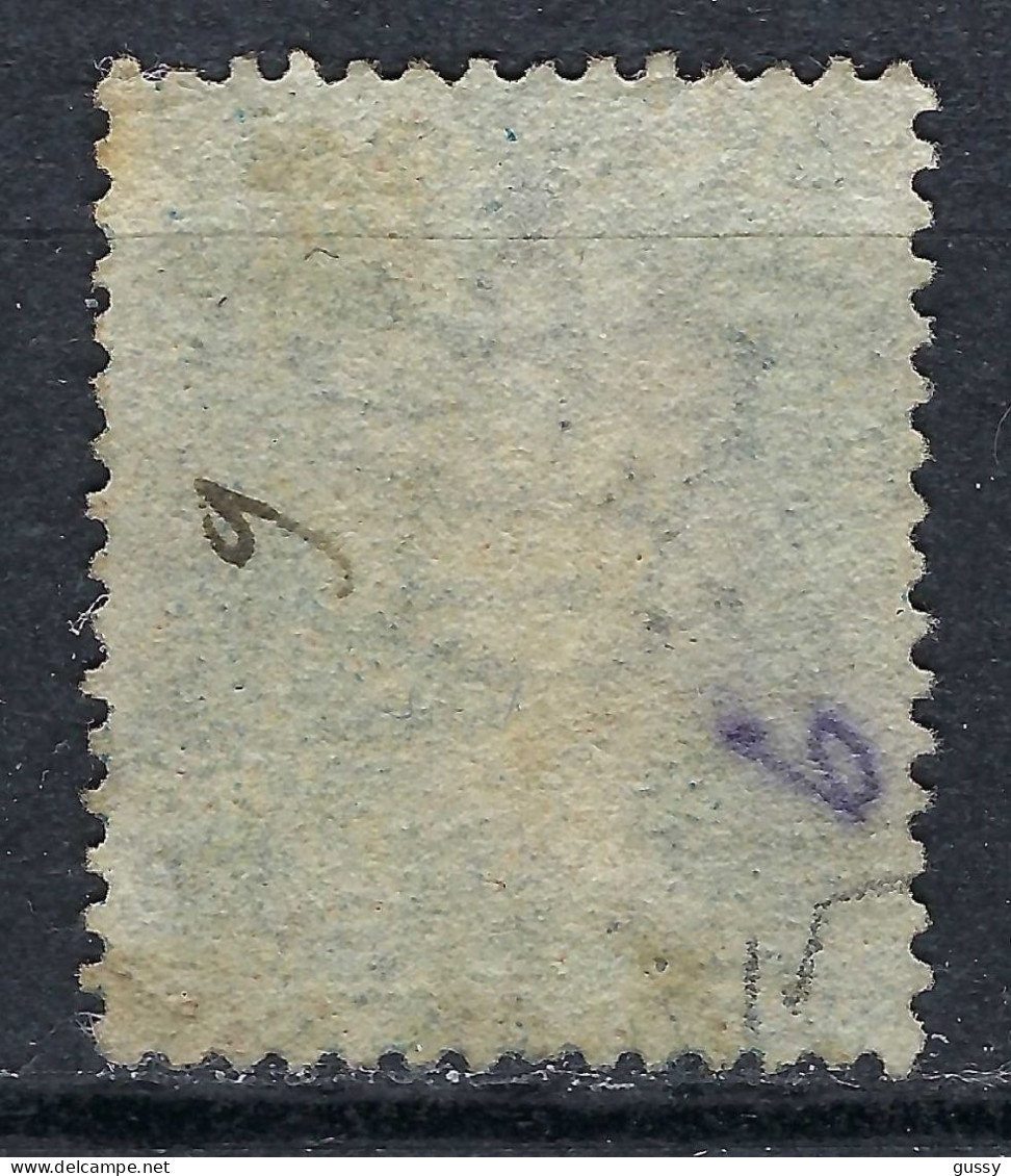 GRANDE BRETAGNE Ca.1858-64:  Le Y&T 27 Pl.9 Obl. Anglaise "27", TTB - Used Stamps