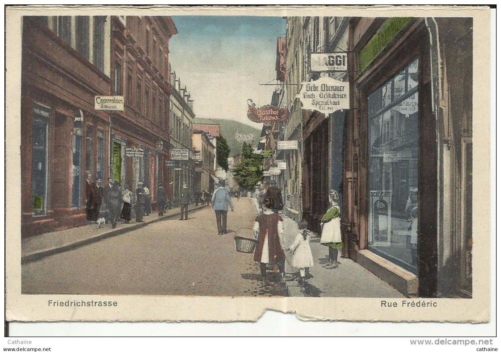 ALLEMAGNE  . NEUSTADT  . . FRIEDRICHSTRASSE . RUE FREDERIC - Mutterstadt