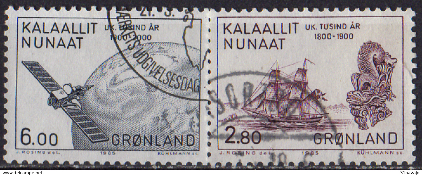 GROENLAND - 1000 Ans D'histoire Du Groenland 2 - Used Stamps