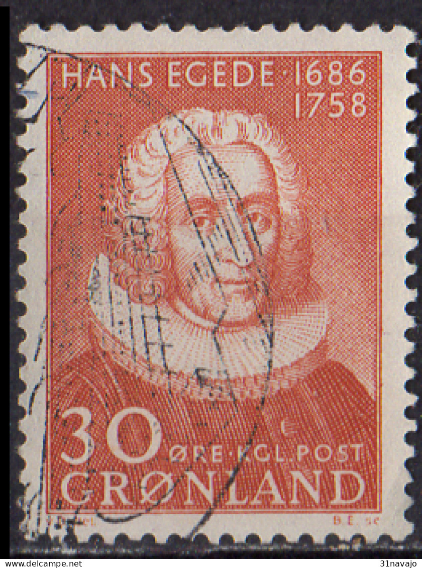 GROENLAND - Bicentenaire De La Mort D'Hans Egede - Used Stamps