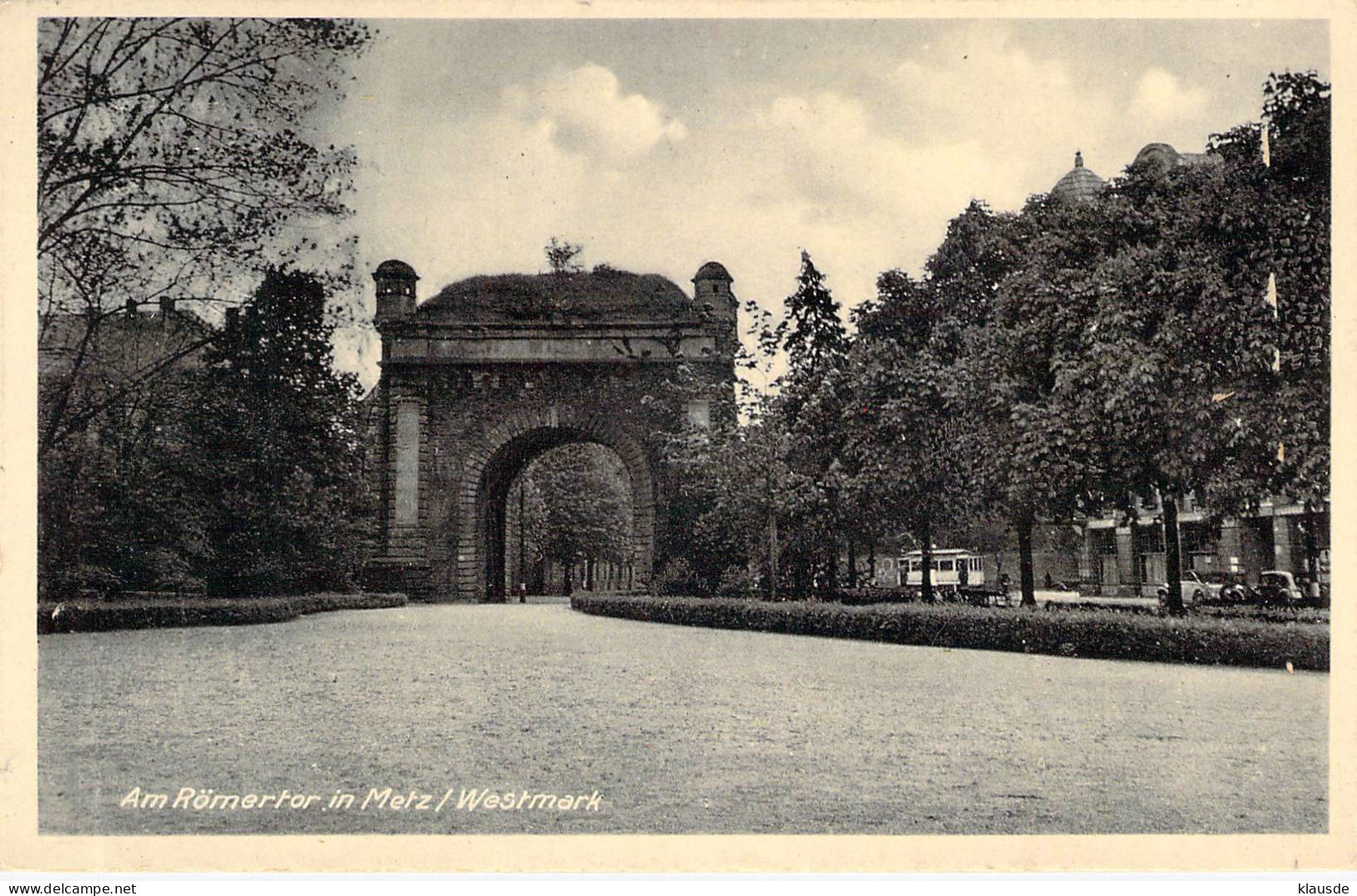 Gruß Aus Metz - Am Römertor Blanc - Lothringen