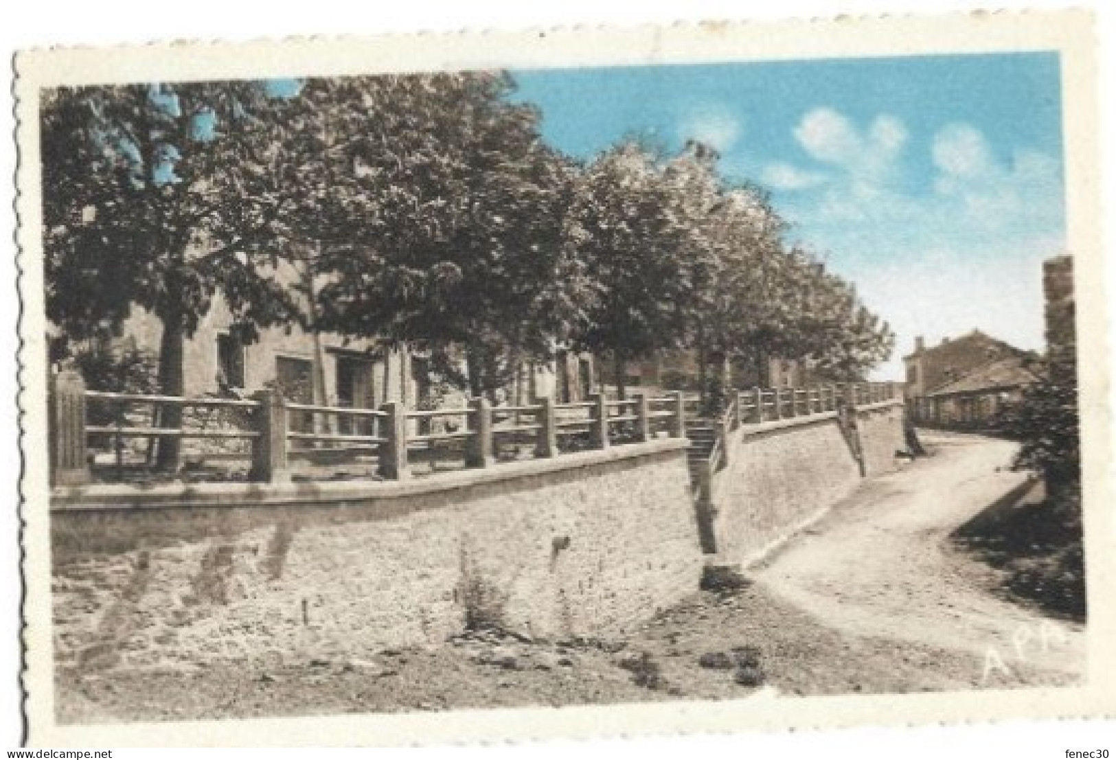 82 Montclar De Quercy Tarn Et Garonne Vue De La Rampe - Montclar De Quercy