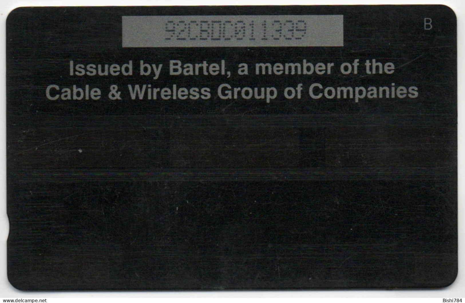 Barbados - Cruise Terminal - 92CBDC (Medium Digits With Ø) - Barbados (Barbuda)