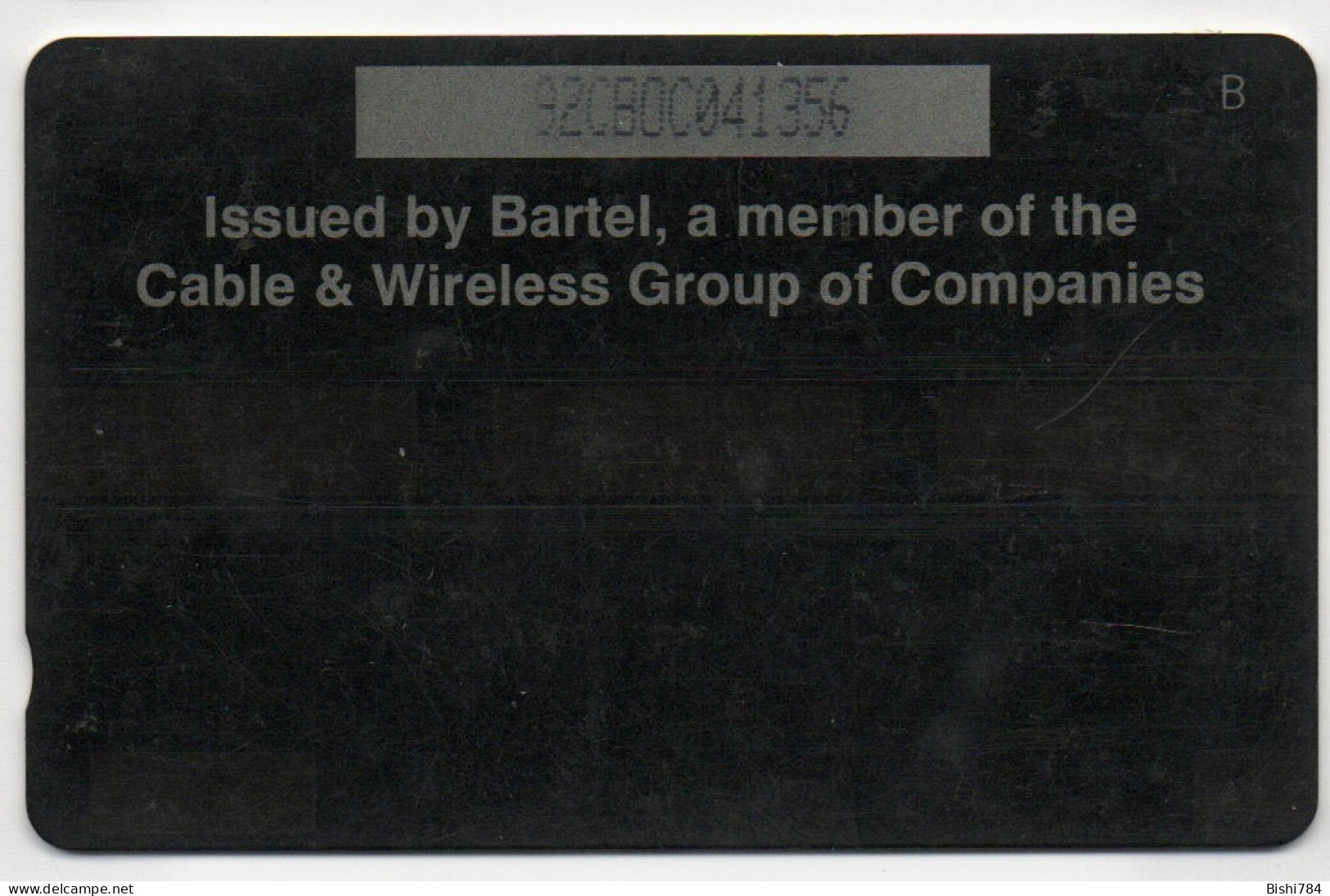 Barbados - Cruise Terminal - 92CBDC (Italic Digits With Ø) - Barbados (Barbuda)