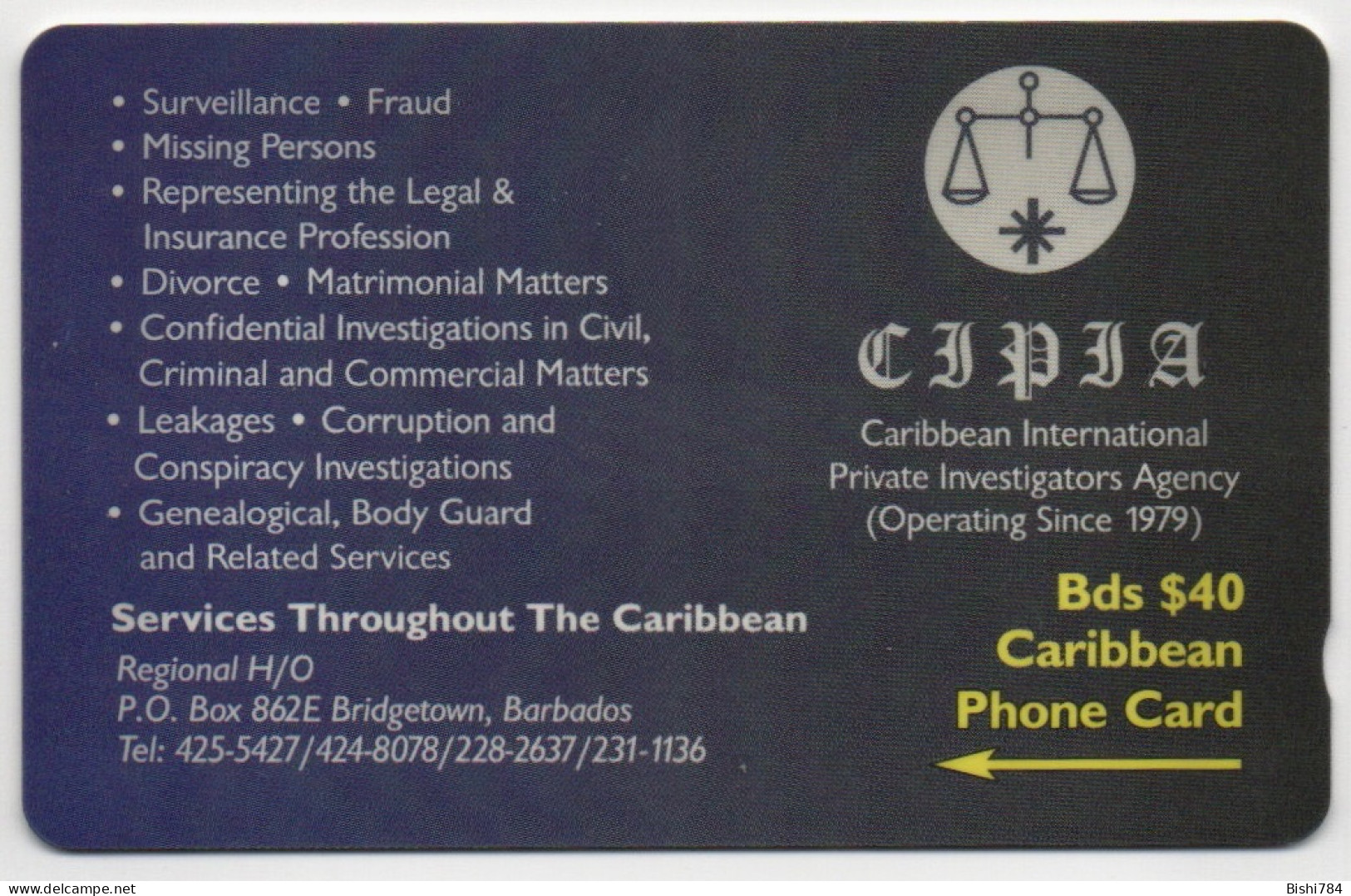 Barbados - CIPIA - 263CBDC - Barbados (Barbuda)