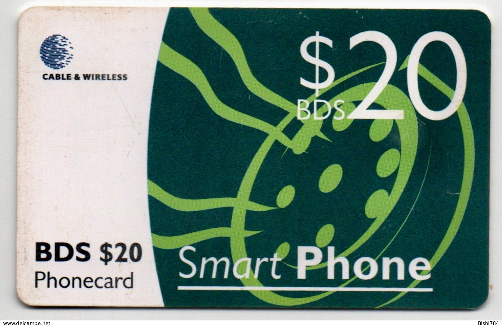 Barbados - SmartPhone $20 (Red Chip) - Barbades
