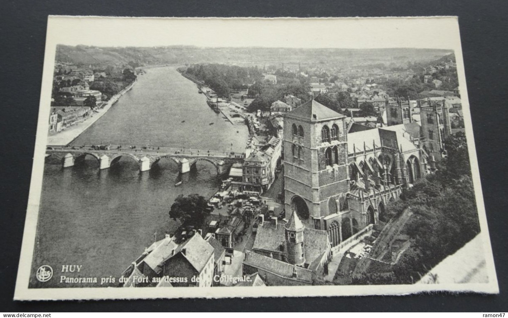 Huy - Panorama Pris Du Fort Au Dessus De La Collégiale - Edit. Vve Jean Laffut, Huy - Huy