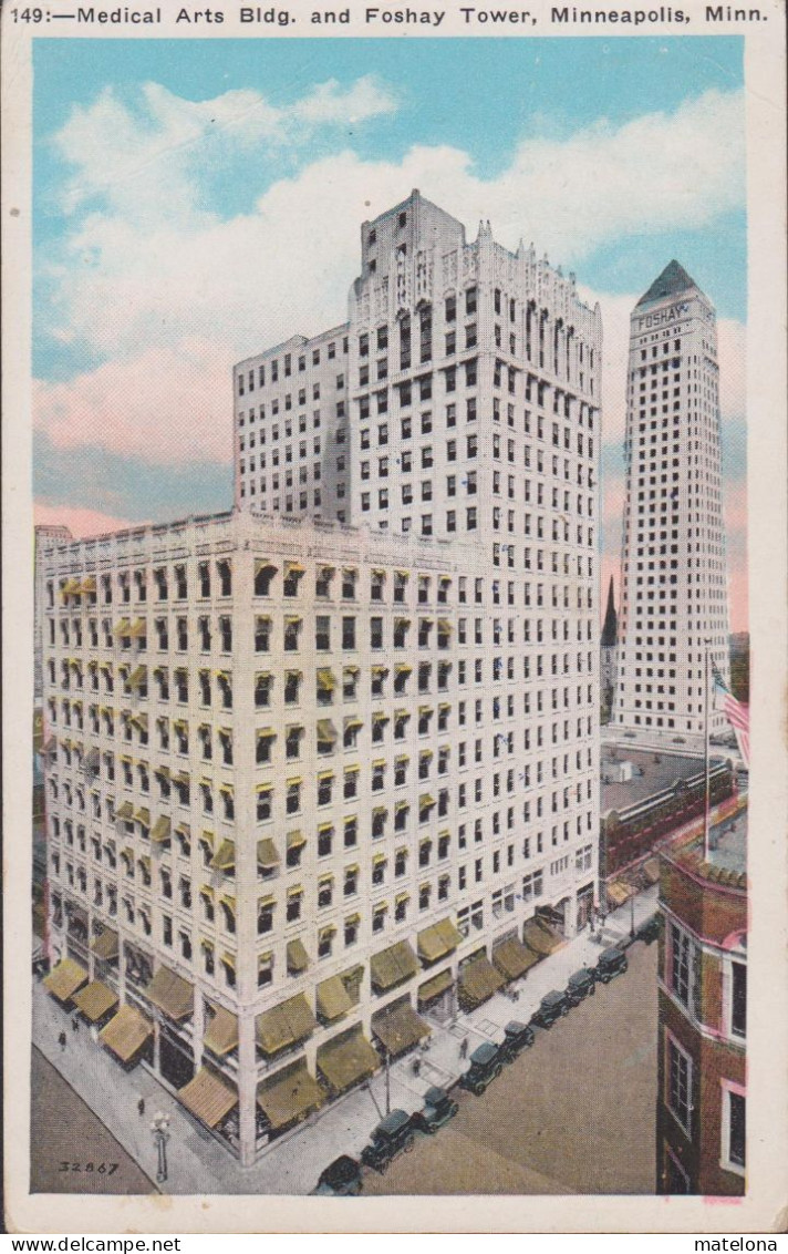 ETATS UNIS MN - MINNESOTA MINNEAPOLIS MEDICAL ARTS BLDG. AND FOSHAY TOWER - Minneapolis