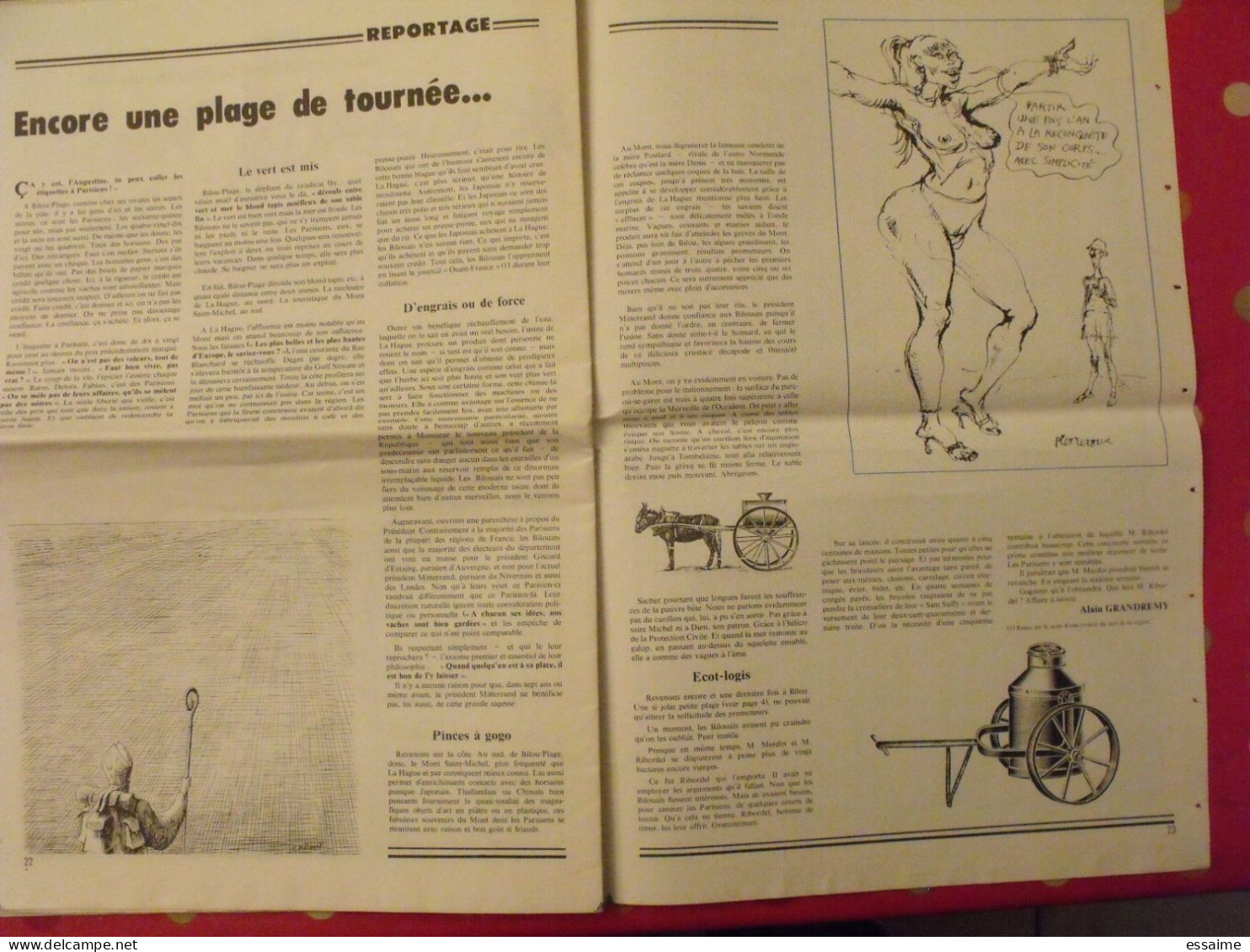 Le Père Denis n° 3 de 1981. Kerleroux cardon vazquez de sola grandremy. périodique de savonnage et d'essorage