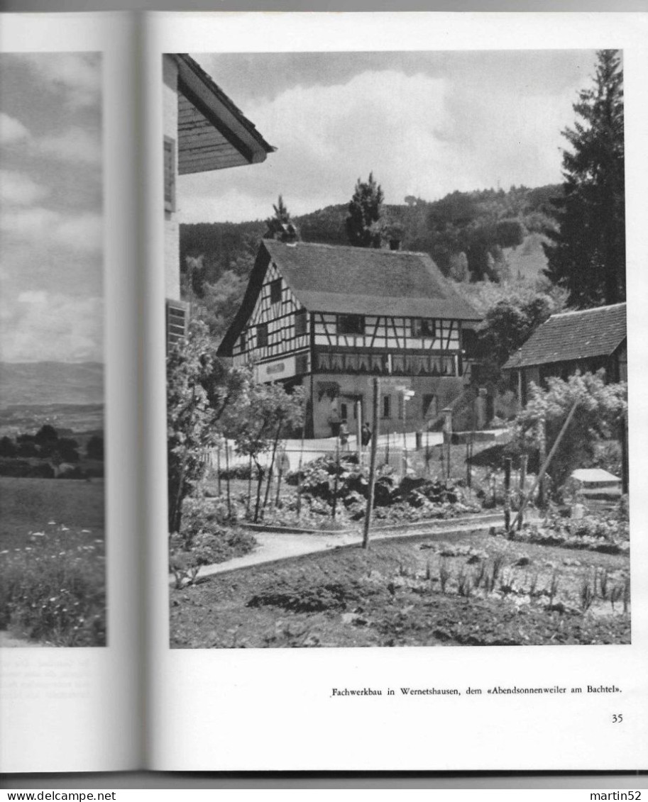 SCHWEIZER HEIMATBÜCHER Band 34 - DAS ZÜRCHER OBERLAND (um 1950) 60 Seiten Pages 24 Photos VERLAG PAUL HAUPT BERN - Schweiz
