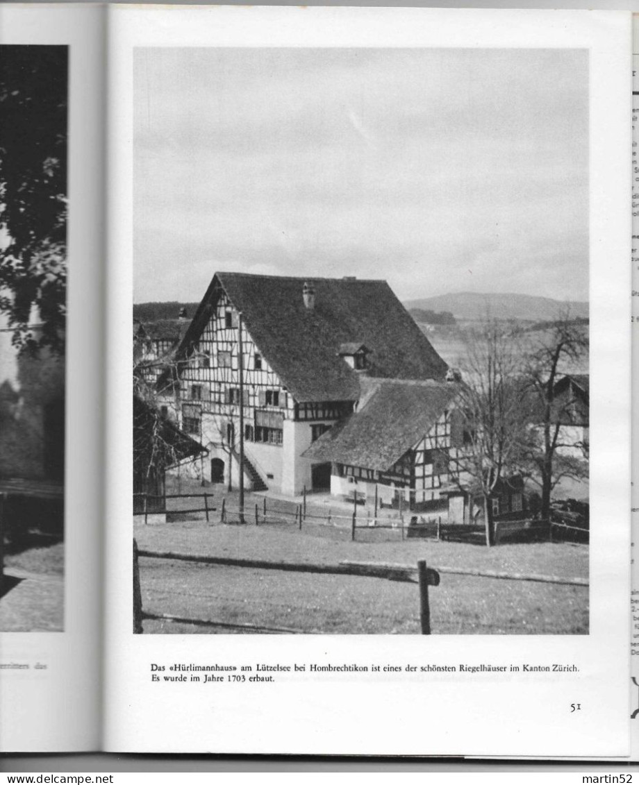 SCHWEIZER HEIMATBÜCHER Band 34 - DAS ZÜRCHER OBERLAND (um 1950) 60 Seiten pages 24 Photos VERLAG PAUL HAUPT BERN