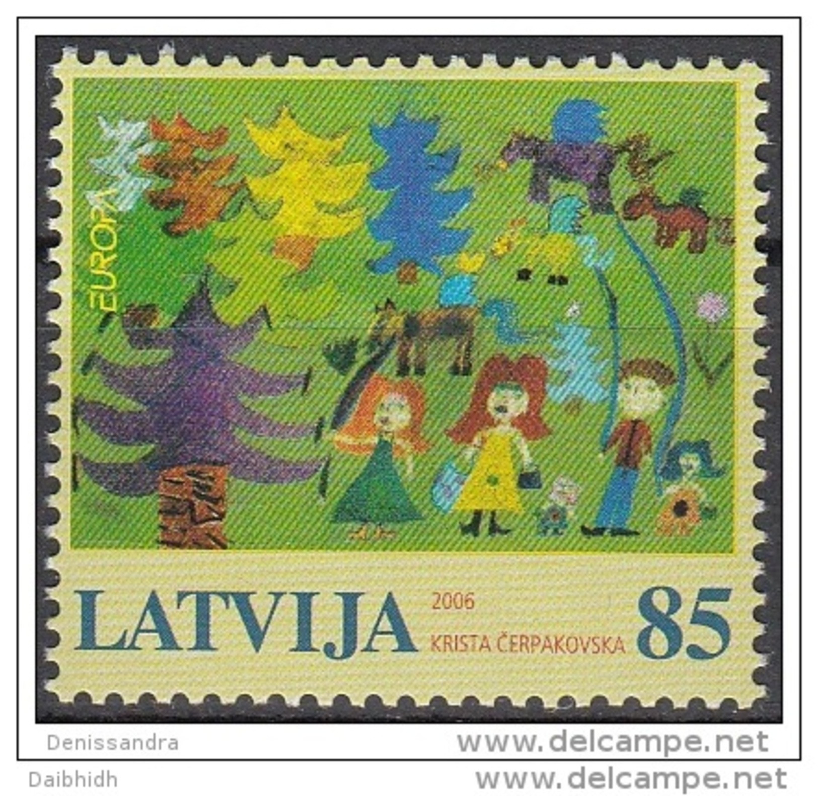 LATVIA 2006 Europa: Integration   MNH / **.  Michel 674 - Lettonie