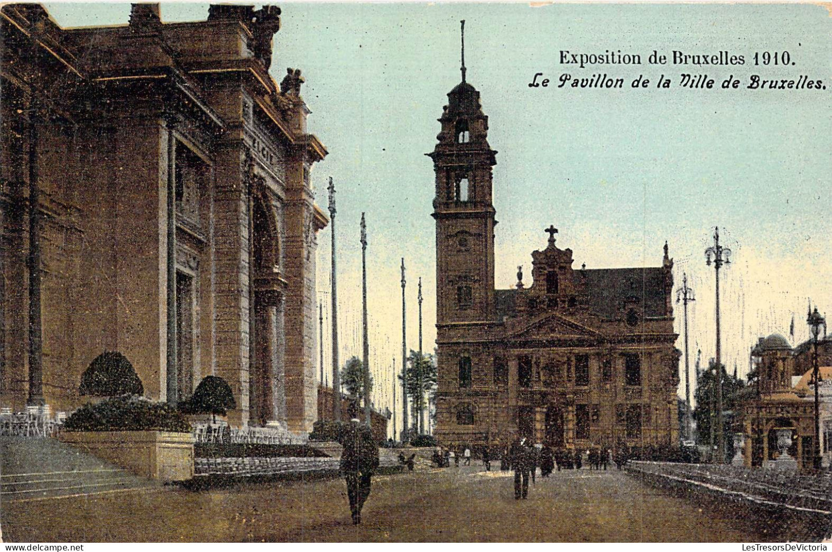 BELGIQUE - Bruxelles - Expositions De Bruxelles 1910 - Le Pavillon De La Ville De Bruxelles - Carte Postale Ancienne - Mostre Universali