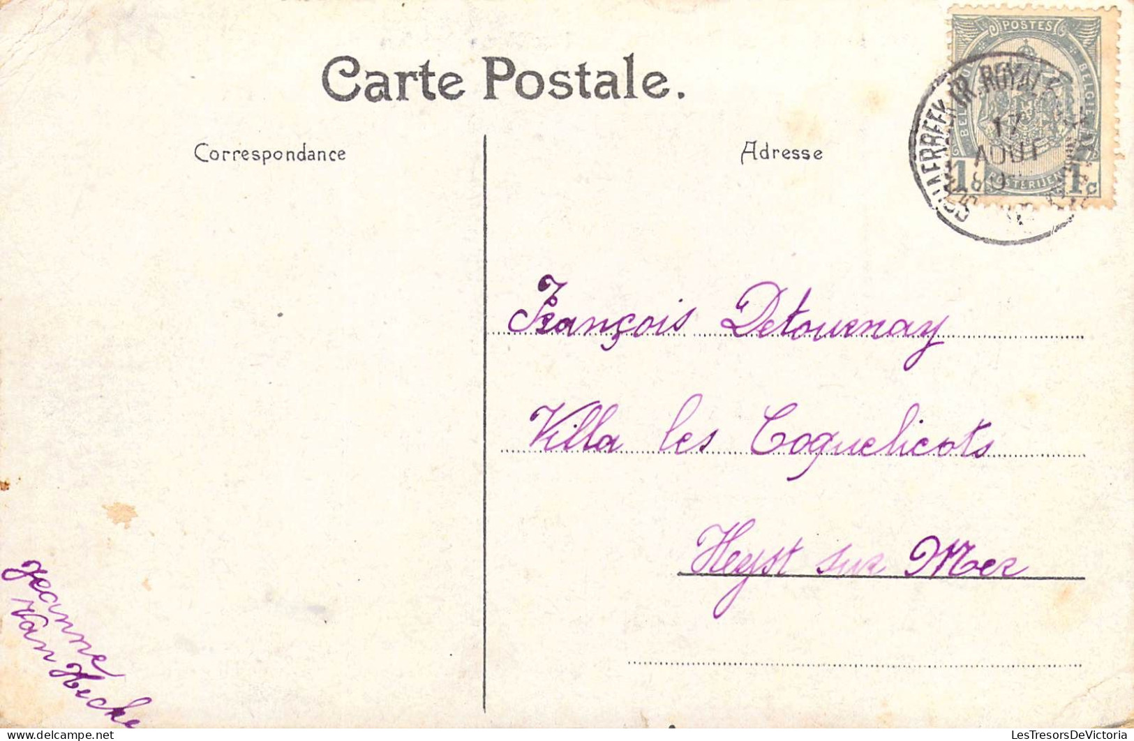 BELGIQUE - Bruxelles - Expositions De Bruxelles 1910 - Pavillon Algérien - Carte Postale Ancienne - Mostre Universali
