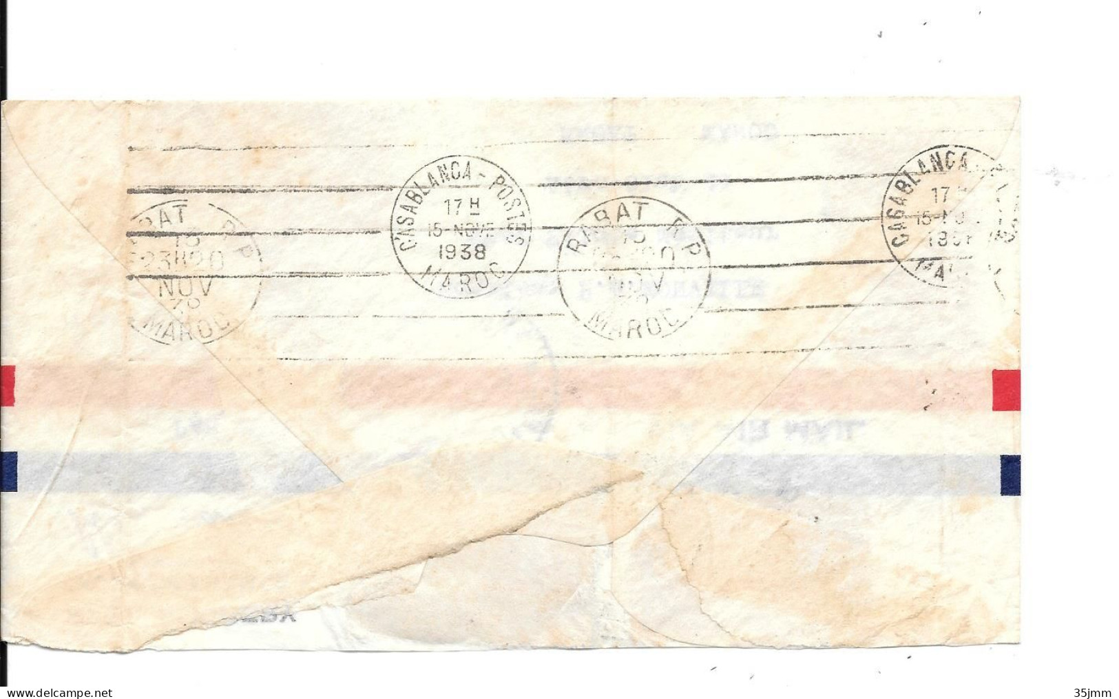 Martinique Lettre  Fort De France 1938 - Airmail