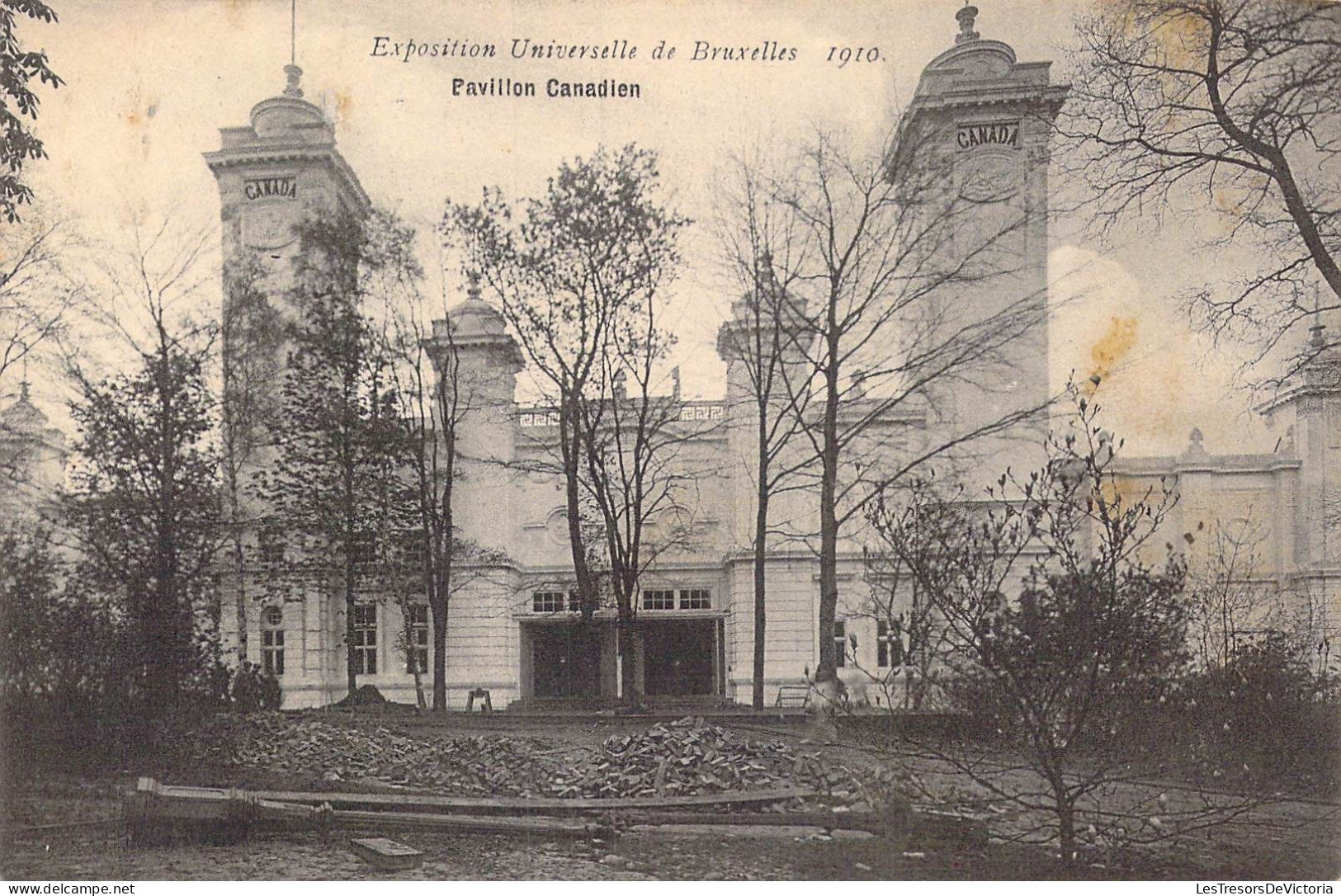 BELGIQUE - Bruxelles - Expositions Universelle De Bruxelles 1910 - Pavillon Canadien - Carte Postale Ancienne - Expositions Universelles