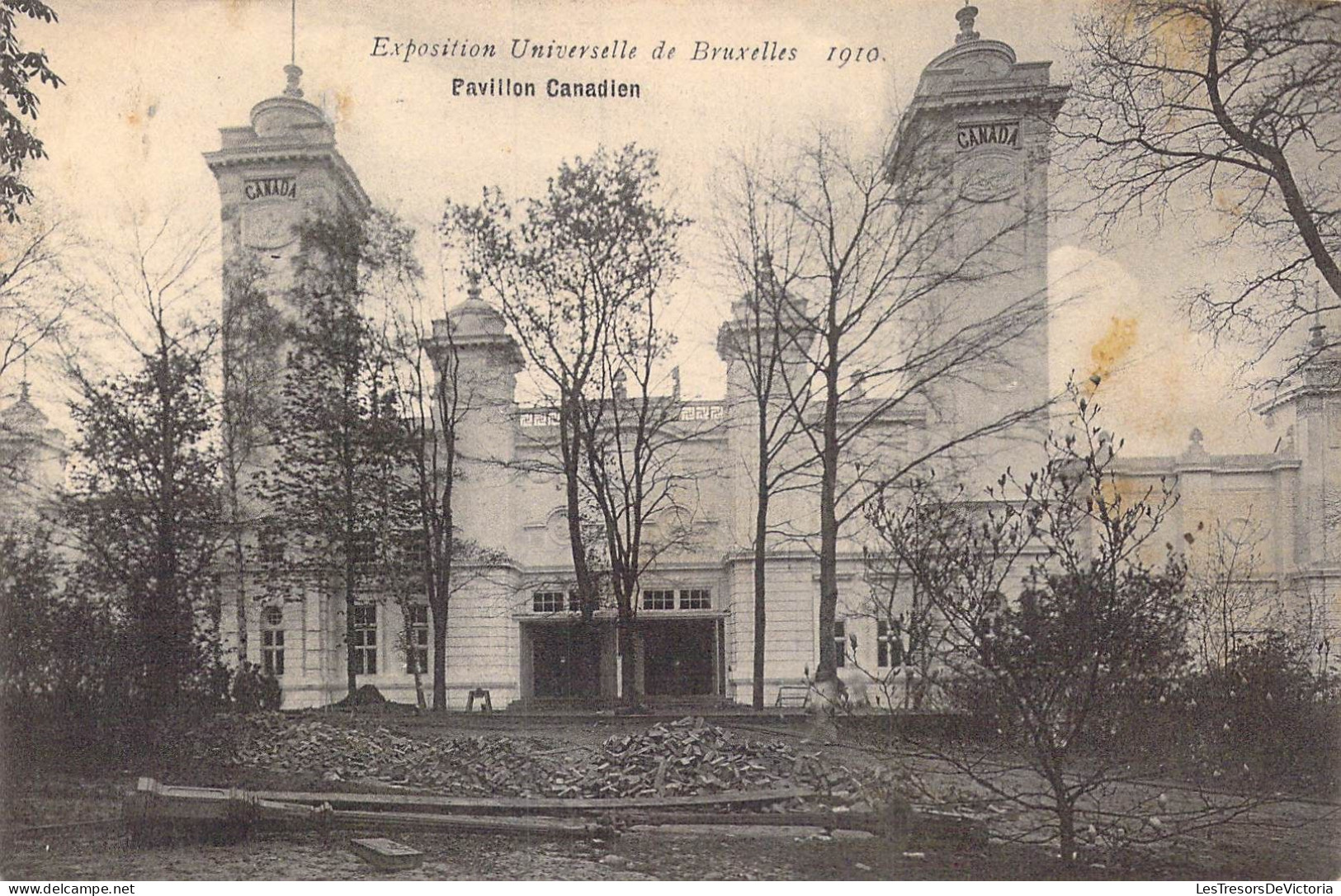 BELGIQUE - Bruxelles - Expositions Universelle De Bruxelles 1910 - Pavillon Canadien - Carte Postale Ancienne - Mostre Universali