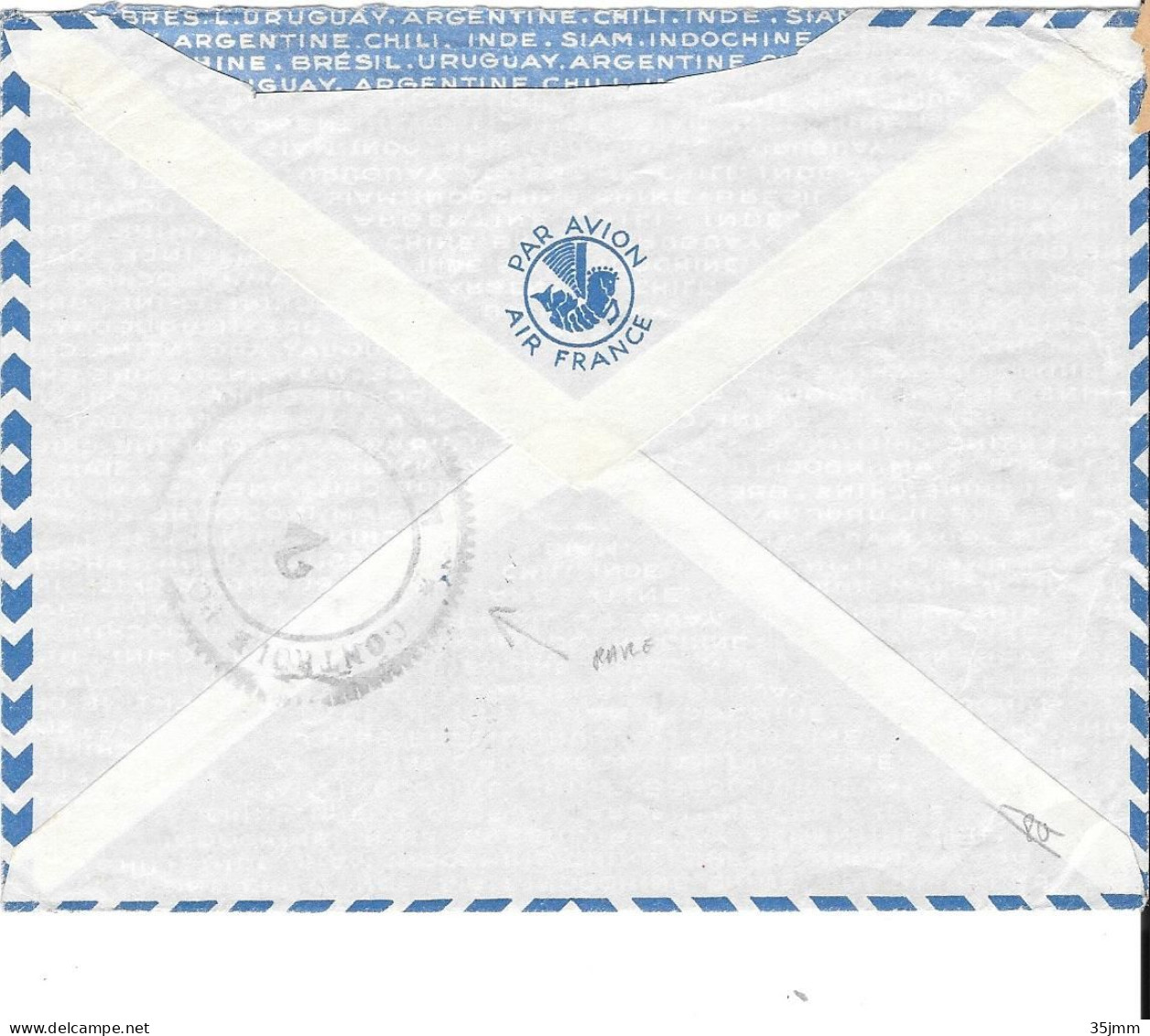 Martinique Lettre  Fort De France 1940 Censure Censor Geoffnet Examiner Censura - Airmail