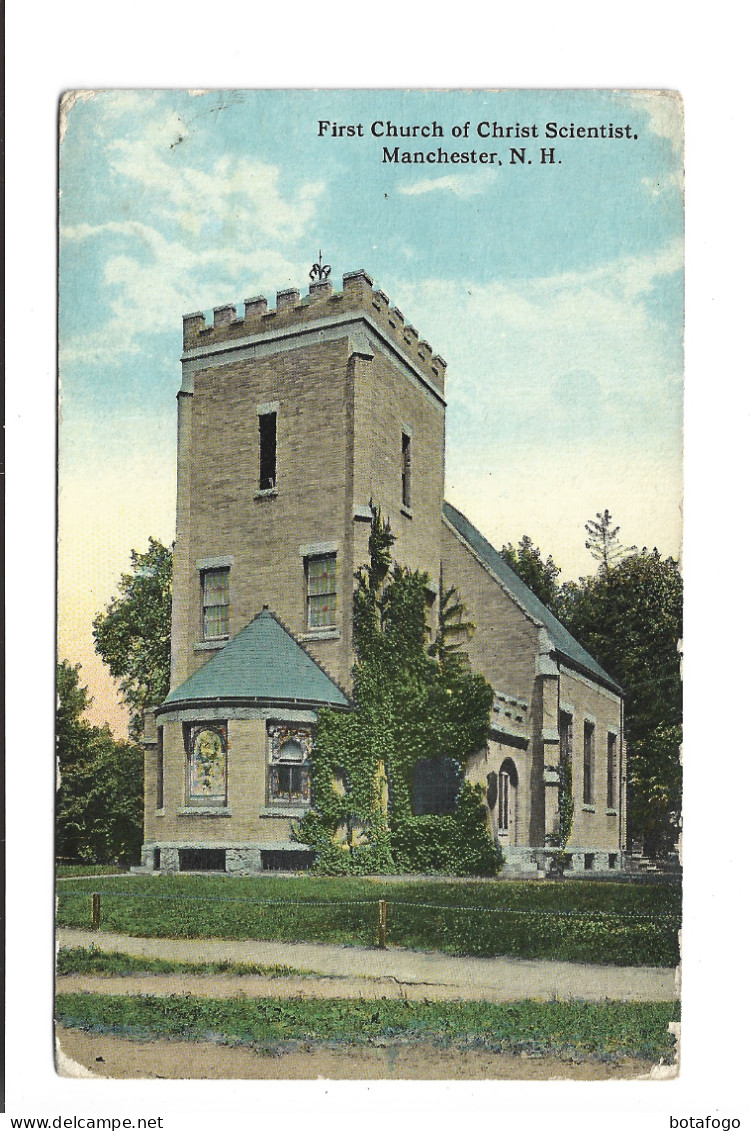 CPA MANCHESTER, FIRST CHURCH OF CRHIST SCIENTIST - Manchester