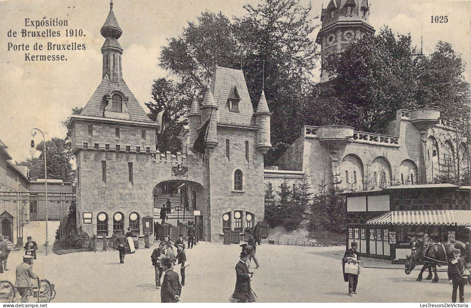 BELGIQUE - Bruxelles - Exposition De Bruxelles 1910 - Port De Bruxelles Kermesse - Carte Postale Ancienne - Expositions Universelles