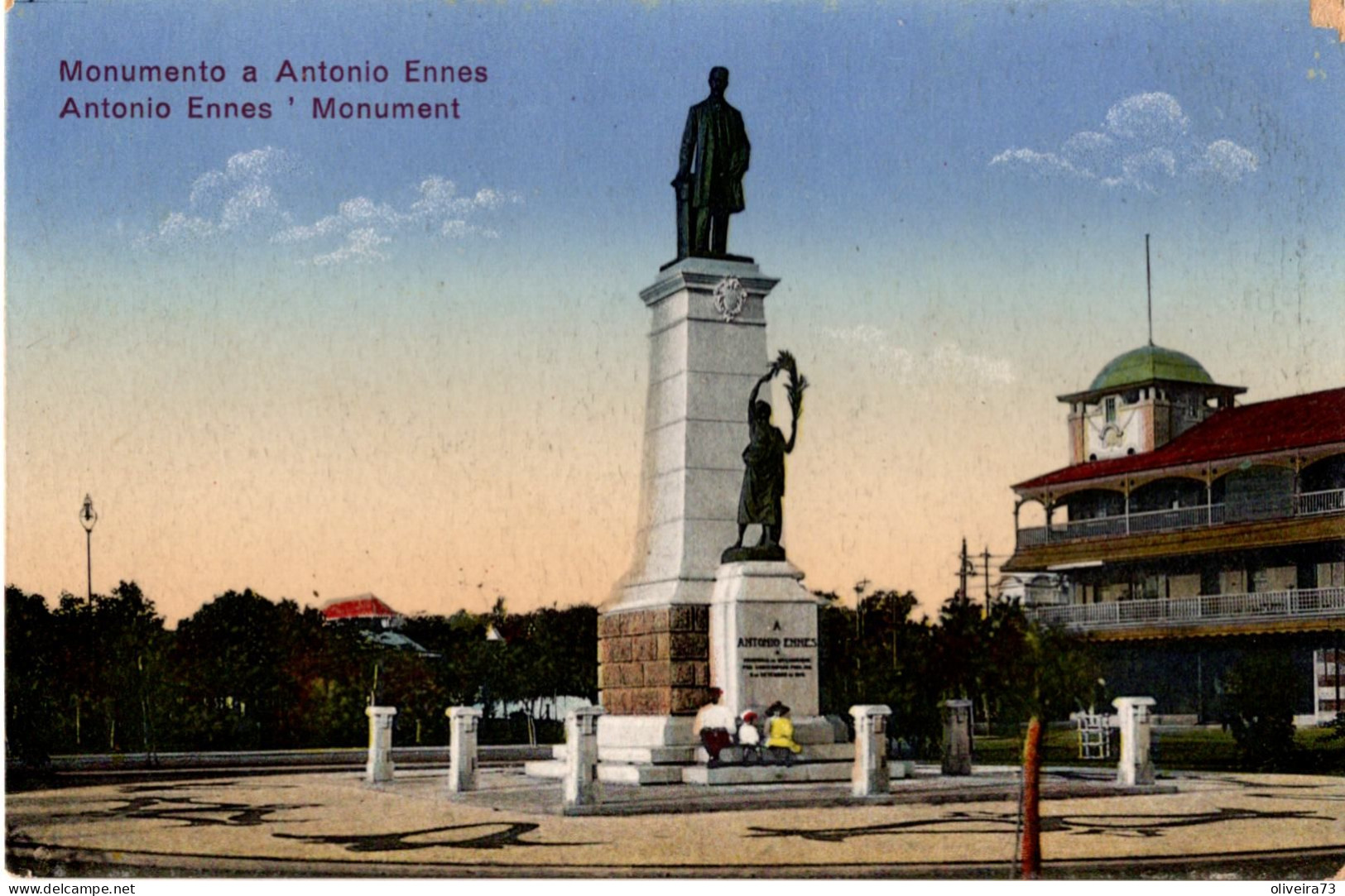 MOÇAMBIQUE  - LOURENÇO MARQUES - Monumento A Antonio Ennes - Mozambique