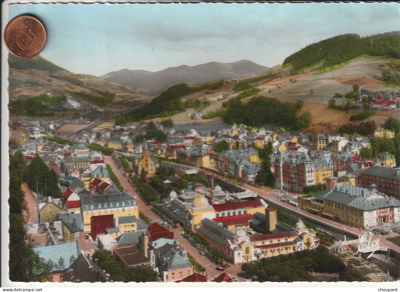 63 - Carte Postale Semi Moderne De  LA BOURBOULE   Vue Aérienne - La Bourboule