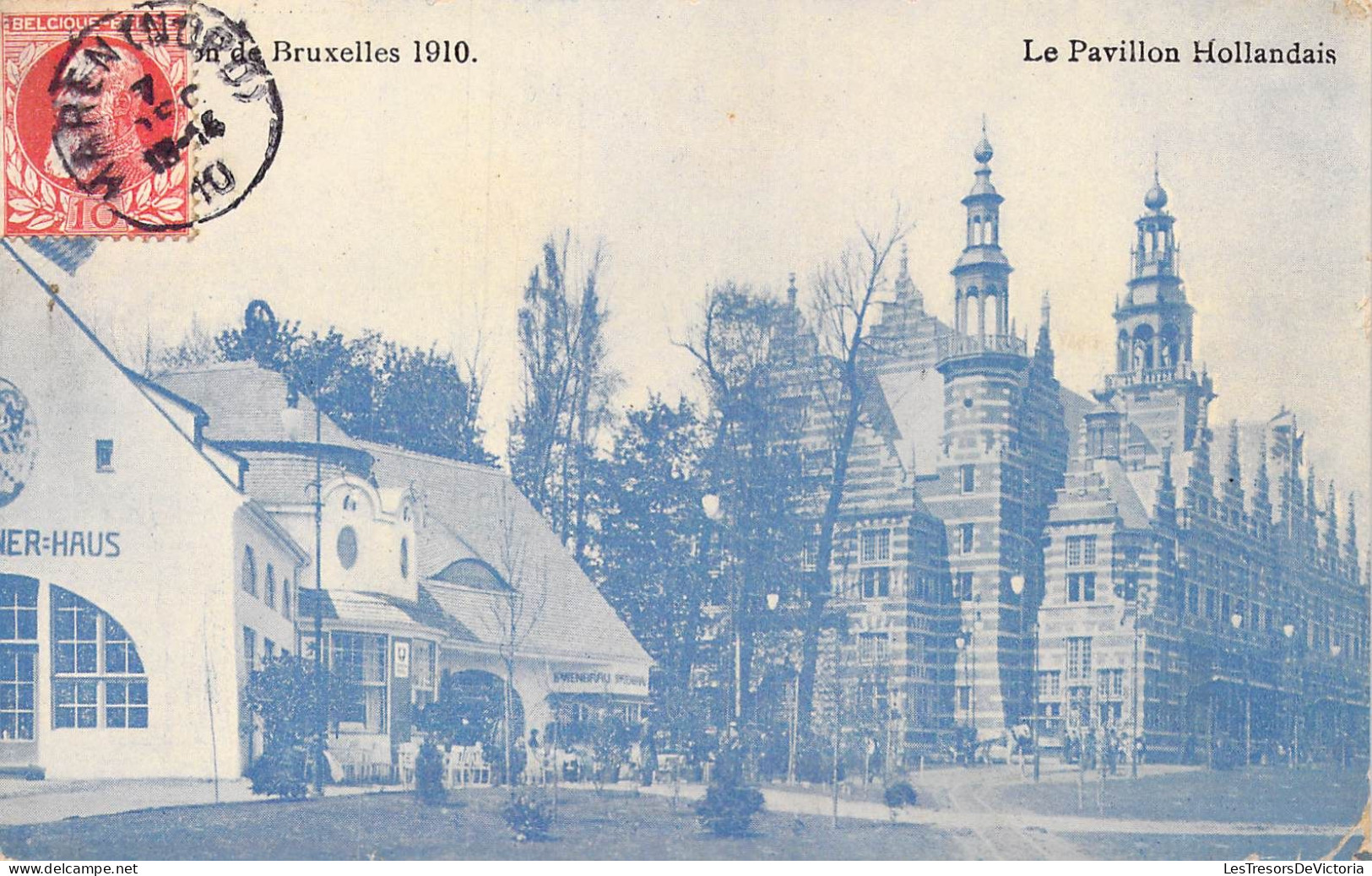 BELGIQUE - Exposition De Bruxelles 1910 - Le Pavillon Hollandais - Carte Postale Ancienne - Expositions Universelles
